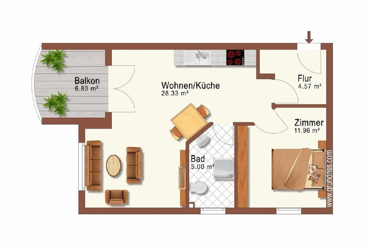 K8 - Am Kurpark - Therme Apartment Bad Saarow